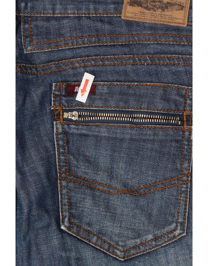 Jean Slim Femme Rifle W30 L35 Bleu Coton