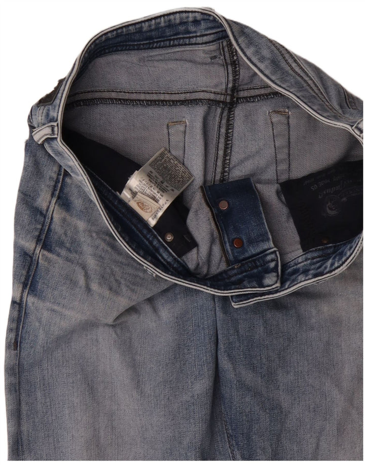 Diesel Jean Droit Homme W34 L30 Bleu Coton