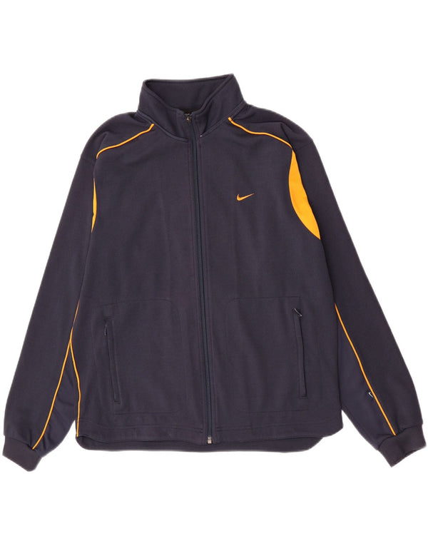 Nike Veste de survêtement pour garçon 13-14 ans XL Bleu marine Colourblock