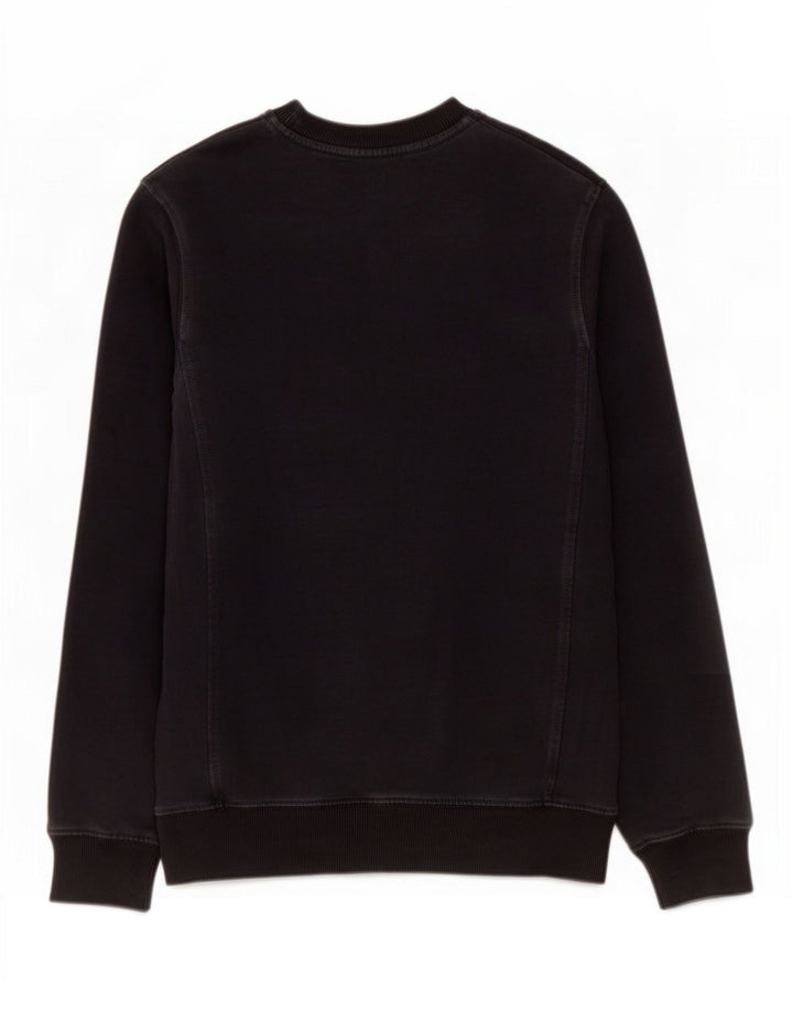 Lee Sweat-shirt graphique pour hommes, petit coton noir
