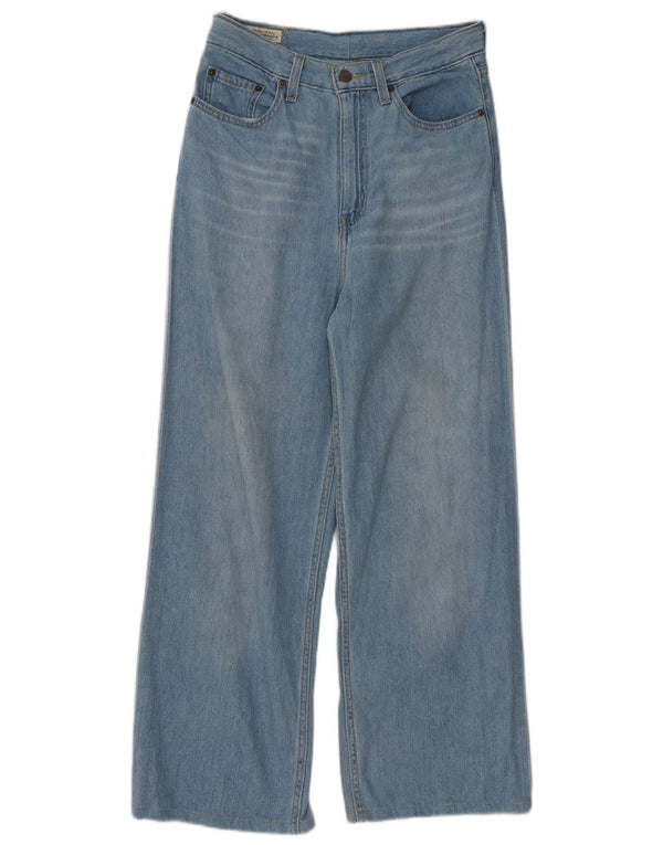 Levi's Jean Large Taille Haute Femme W28 L26 Bleu Coton