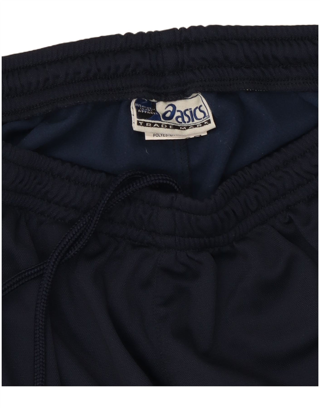 Asics Pantalon De Survêtement Homme Large Bleu Marine Colorblock Polyester