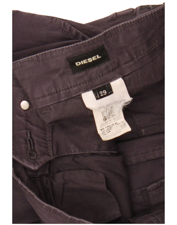 DIESEL Pantalon Cargo Slim Homme W29 L28 Violet