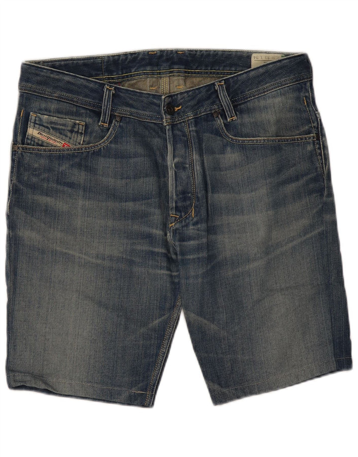 Diesel Short Onijo Denim W33 Homme Bleu Moyen Coton