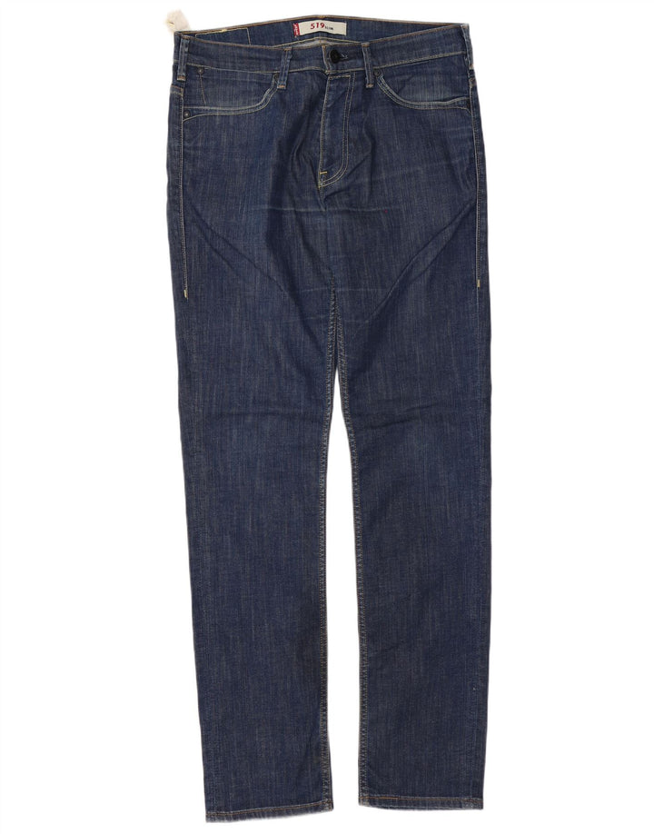 Levi's Jean Slim 519 Homme Bleu W34 L34 Coton