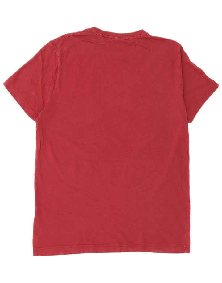 Gant Femme T-Shirt Top Coton Bordeaux Moyen