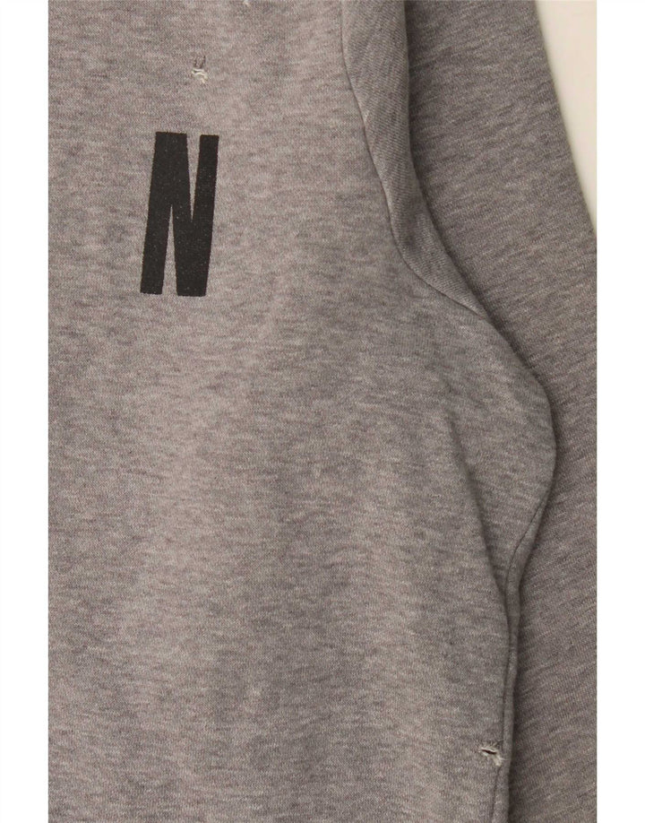 Jordan Sweat-shirt graphique pour homme en coton color block Gris Taille L