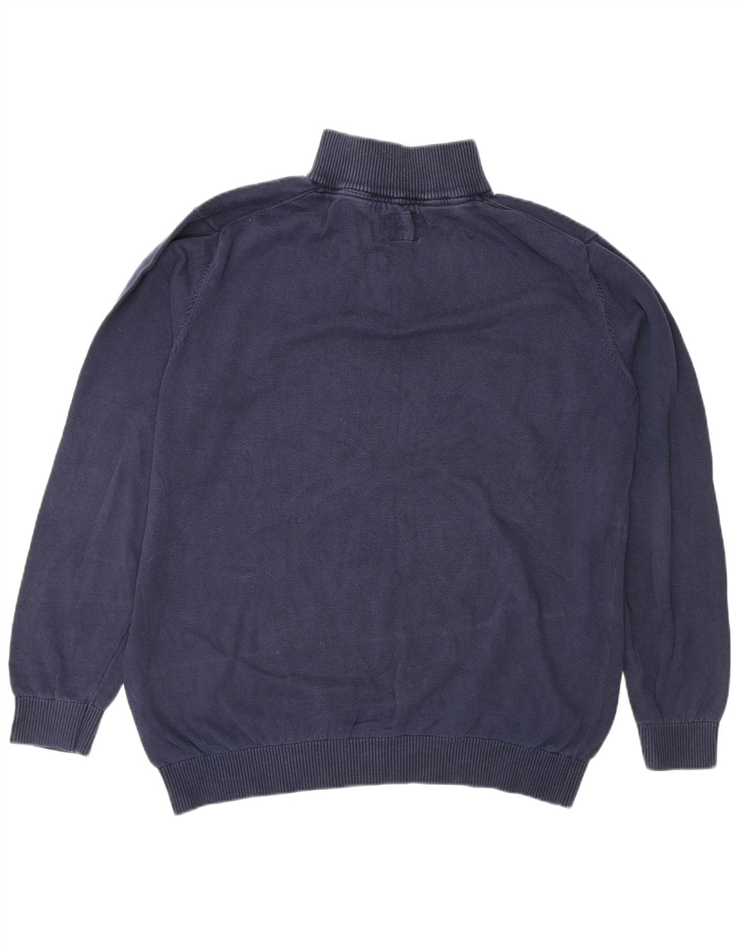 Joules Pull Col Zippé Homme XL Bleu Marine Coton