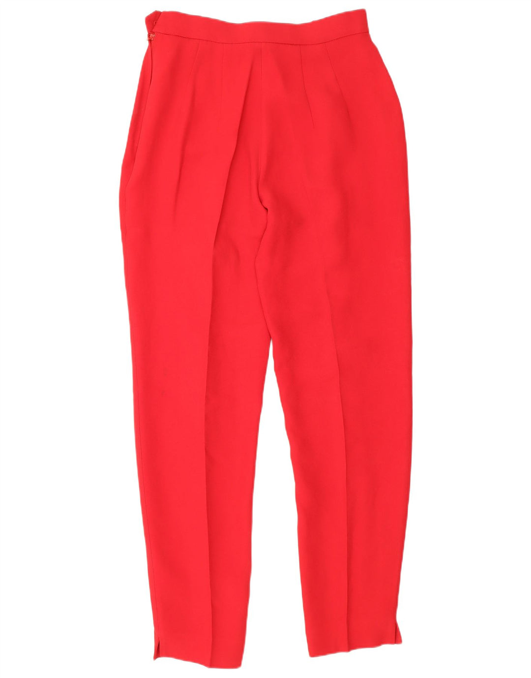 Moschino Pantalon de costume pas cher et chic pour femme UK 12 Medium W28 L31 Rouge
