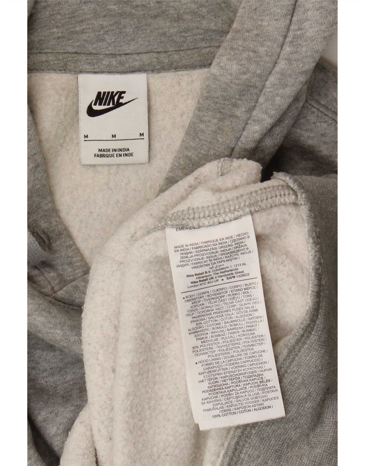 Nike Pull à capuche en coton moucheté gris moyen pour homme
