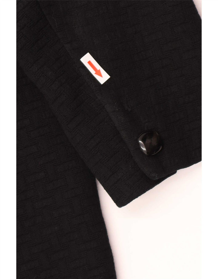 Vintage Womens Pardessus UK 12 Medium Black