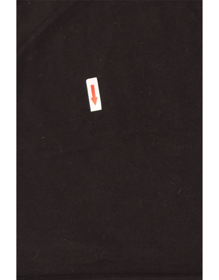 Adidas Femmes Crop Graphic Débardeur UK 12 Moyen Noir