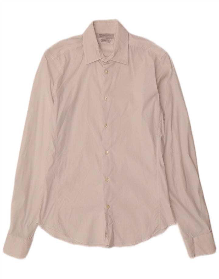 Zara Chemise Super Slim Fit Petit Blanc |
