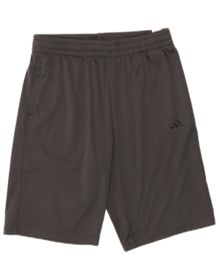 Adidas Short de sport garçon 13-14 ans Gris Polyester