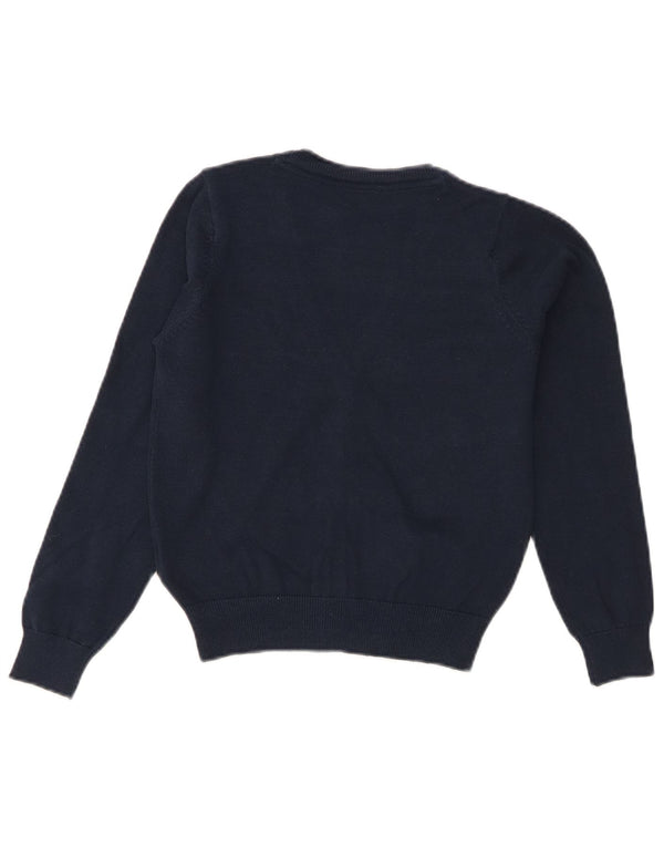 Marks & Spencer Pull Cardigan Fille 8-9 ans Bleu Marine Coton