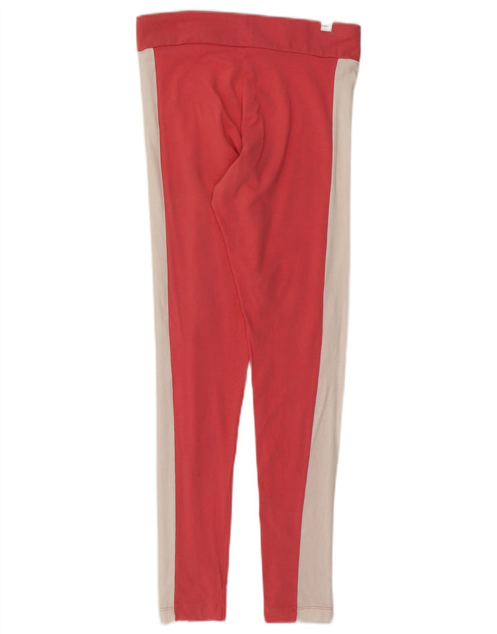 Puma Leggings pour femme UK 16 Large Rose Colourblock