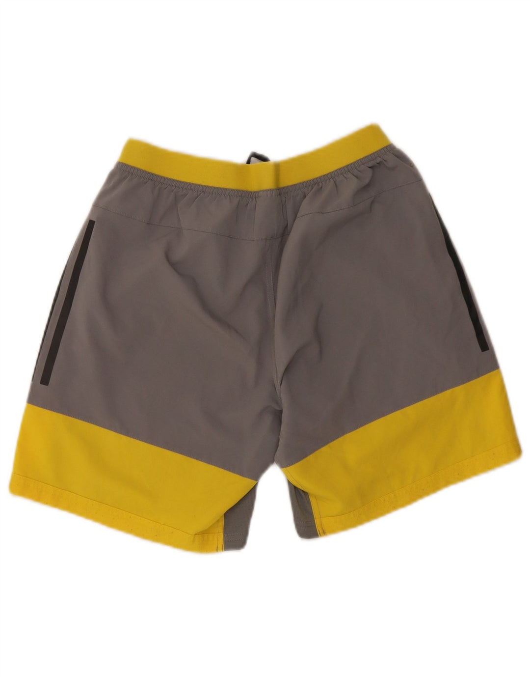 Adidas Short de sport pour homme Petit gris Colorblock Polyester