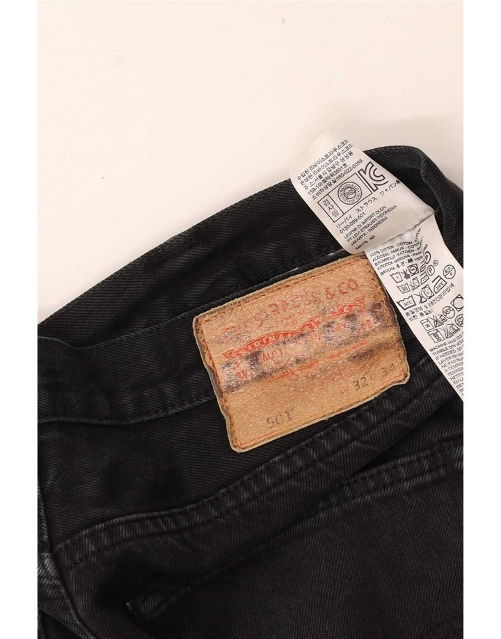 Levi's Jean Droit 501 Homme Noir W32 L34 Coton