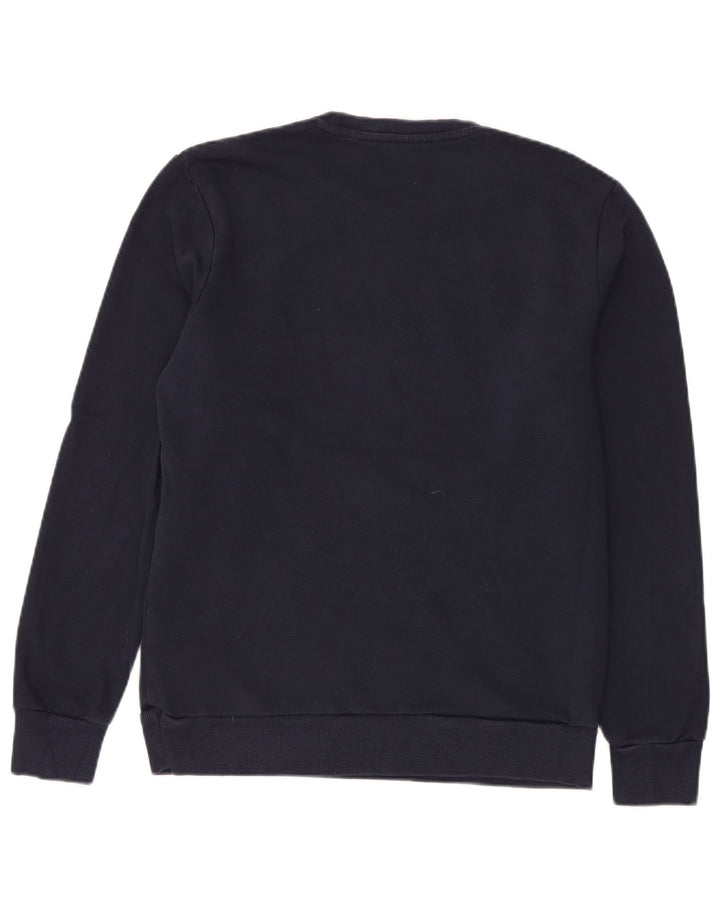 Jack & Jones Sweat-shirt graphique pour homme en coton bleu marine Taille L