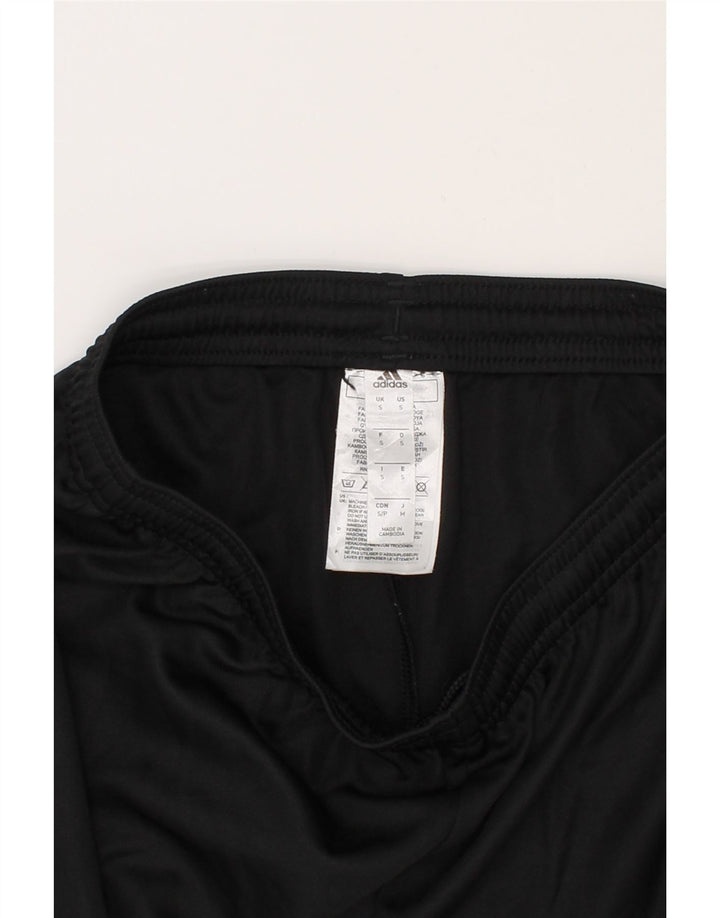 ADIDAS Boys Aeroready Sport Shorts 7-8 Years Small Black Polyester Vintage Adidas and Second-Hand Adidas from Messina Hembry 