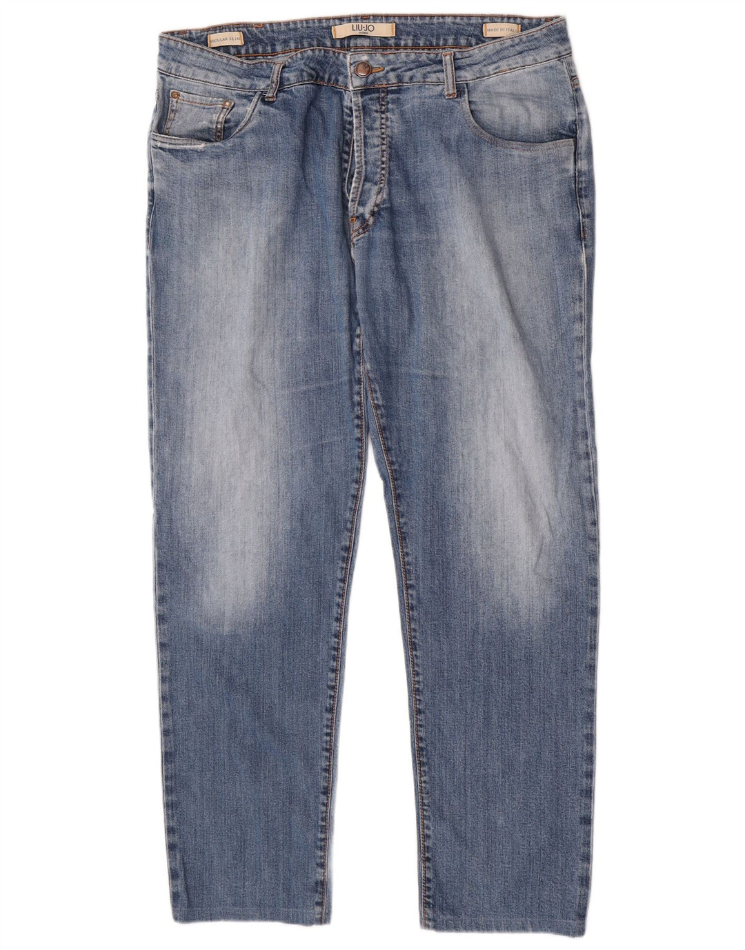 Liu Jo Jean Slim Regular W38 L31 Homme Bleu Coton