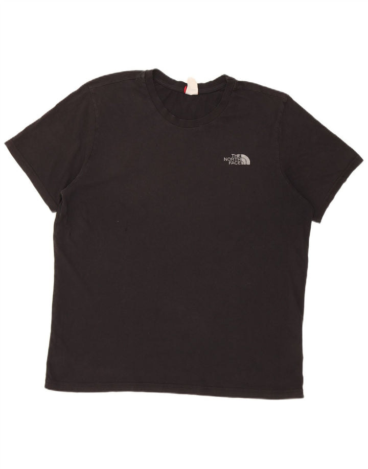 The North Face T-Shirt Homme Haut Large Noir Coton