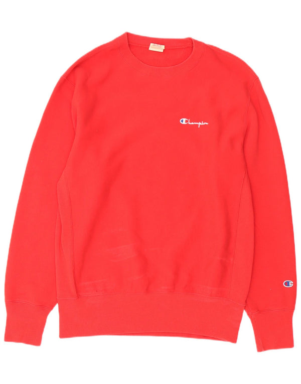 Champion Sweatshirt Jumper XL Rouge Coton Homme