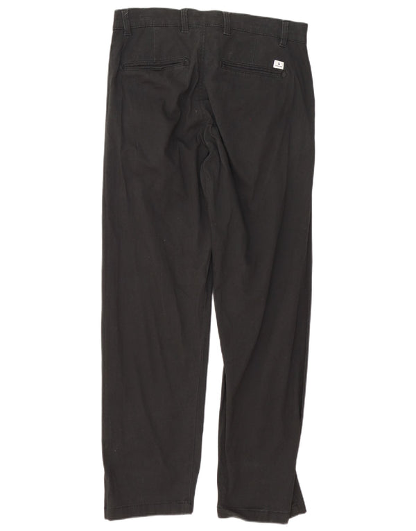 Jack & Jones Pantalon Chino Coupe Ample Chris Homme W30 L29 Noir Coton
