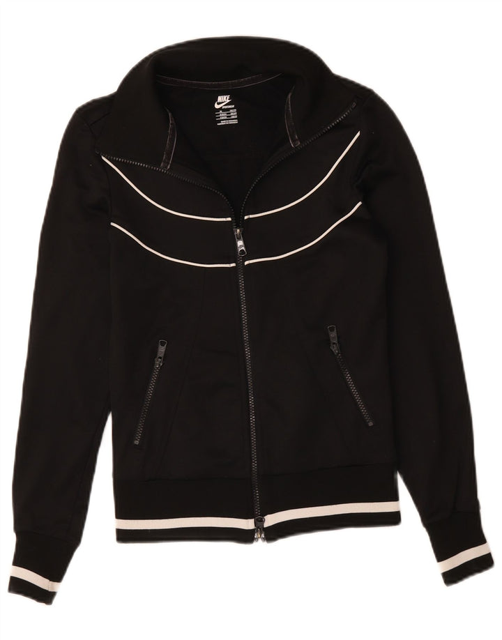 Nike Veste de survêtement pour femme UK 6/8 XS Noir