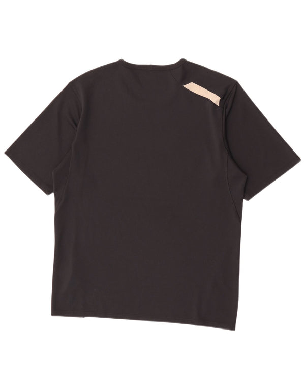 Nike T-Shirt Homme Noir Moyen Polyester