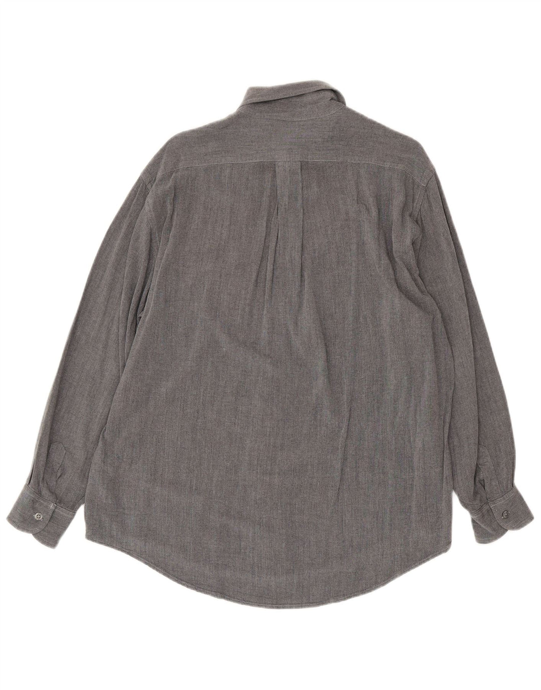 Trussardi Chemise XL Gris Viscose Homme