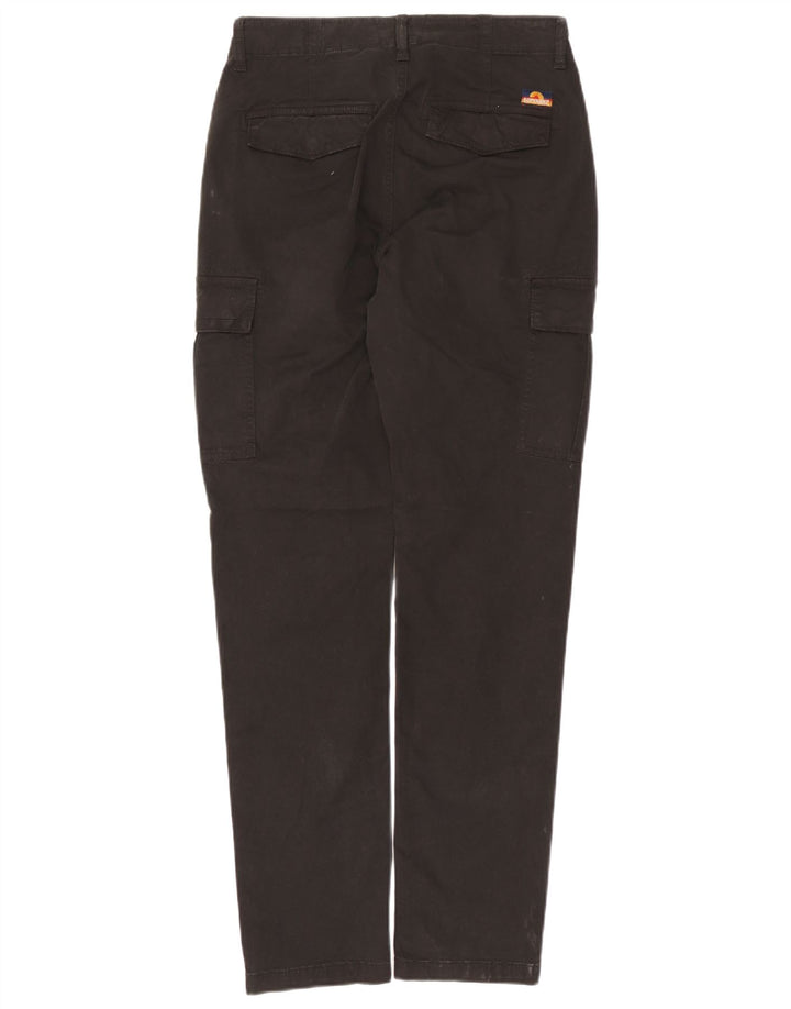 Superdry Pantalon Cargo Slim Homme W28 L32 Noir Coton