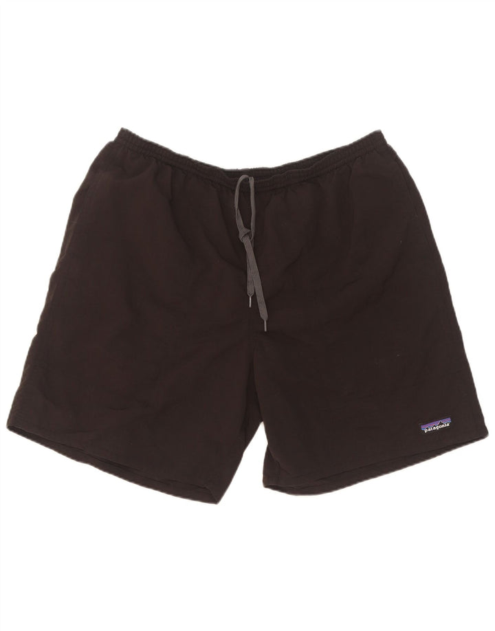 Patagonia Short de bain homme grand nylon noir