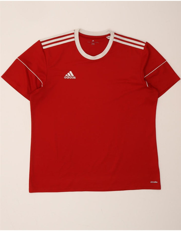 ADIDAS T-Shirt Climalite Homme Rouge XL
