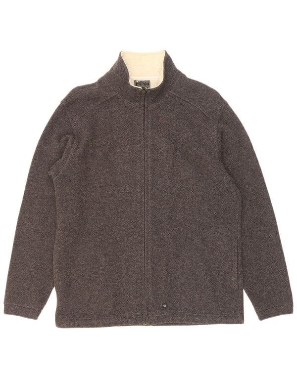 Champion Veste de Survêtement Homme Large Gris Laine