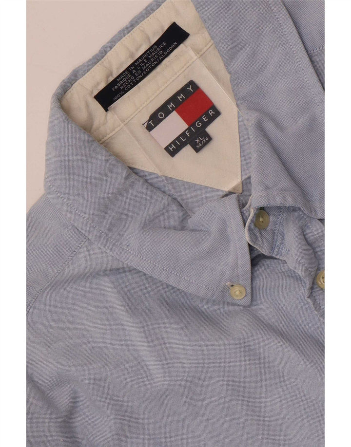 Tommy Hilfiger Chemise Homme XL Bleu Coton