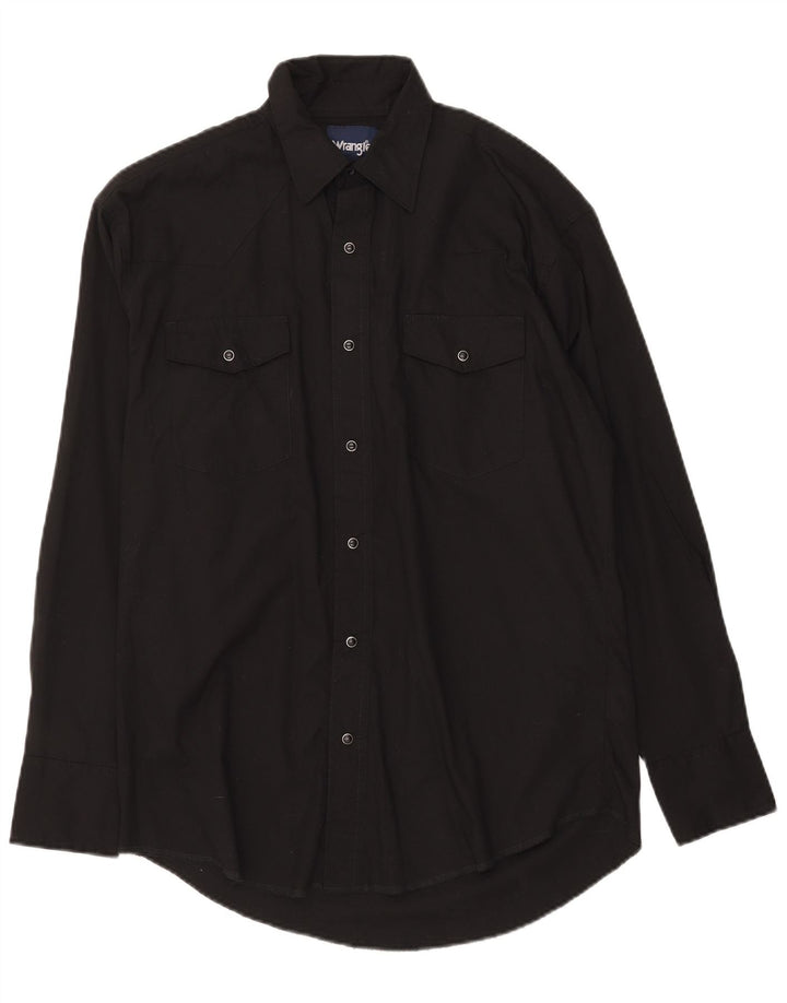 Wrangler Chemise Homme Moyen Noir Coton