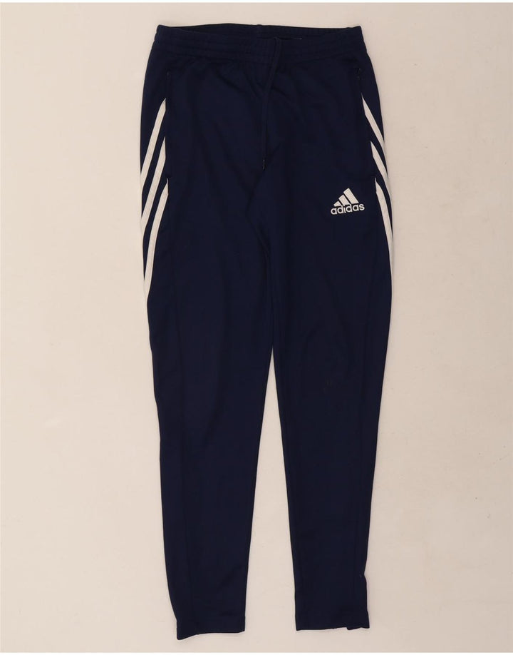 Adidas Pantalon de survêtement Climalite pour homme Petit bleu marine Polyester