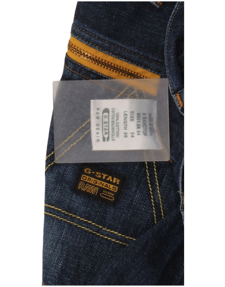 G-Star Jeans Loose Homme W34 L36 Bleu Coton