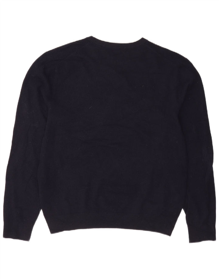 Gant Homme Col Bateau Pull XL Bleu Marine Laine