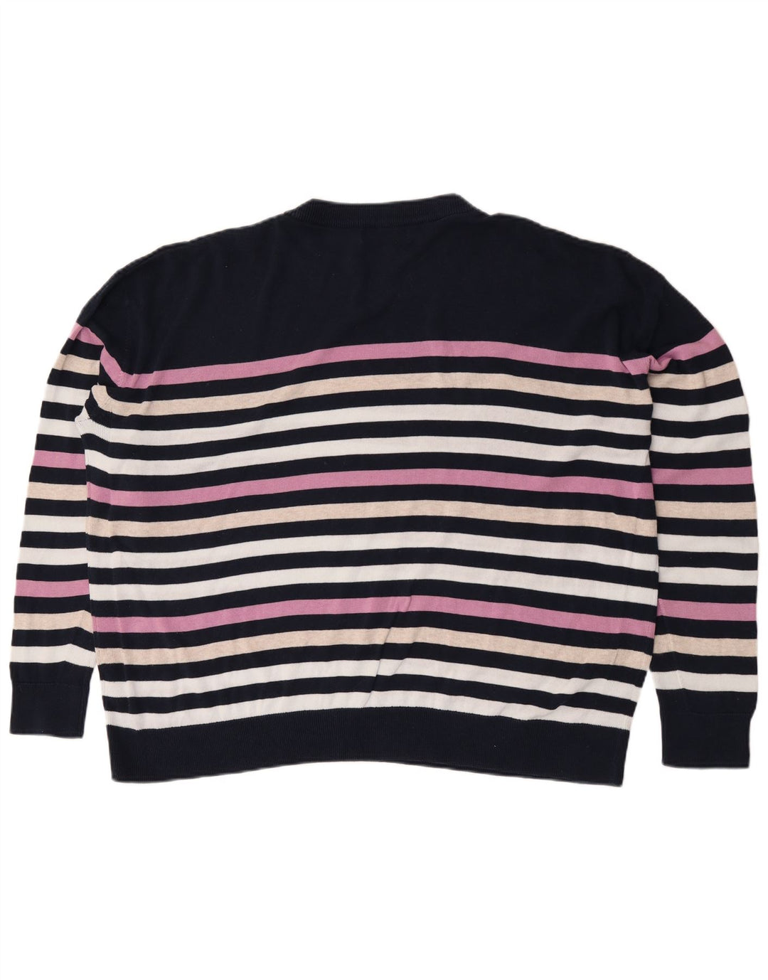 Marks & Spencer Pull ras du cou pour femme UK 18 XL Multicolore