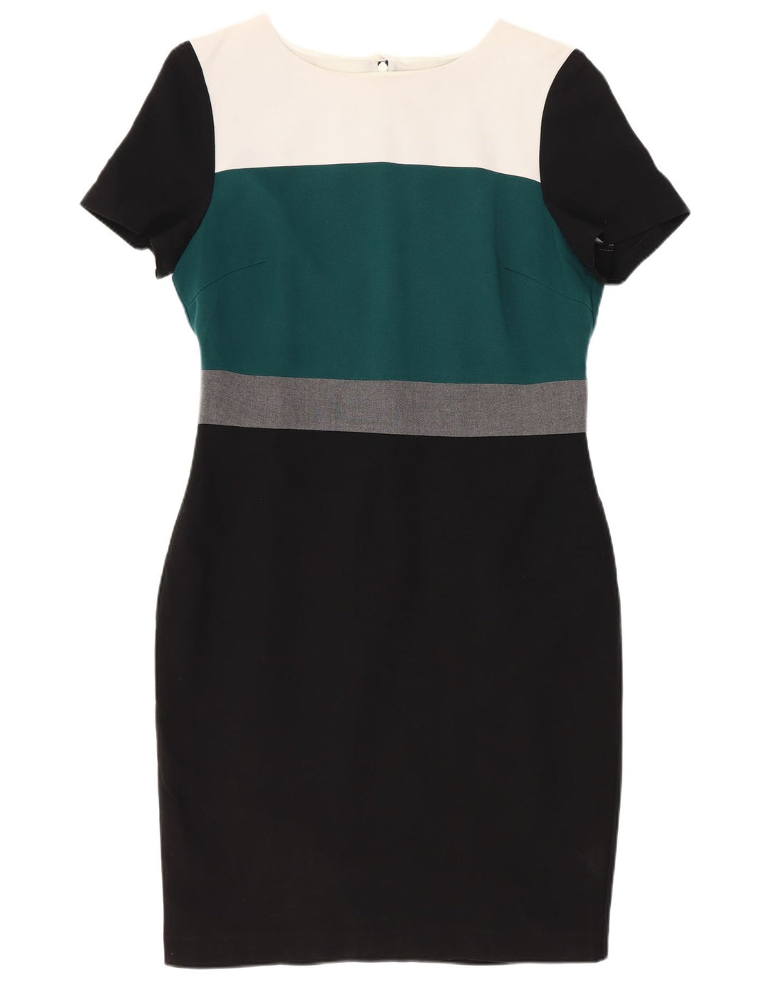 Marks & Spencer Robe fourreau pour femme UK 12 Medium Multicolore Colourblock
