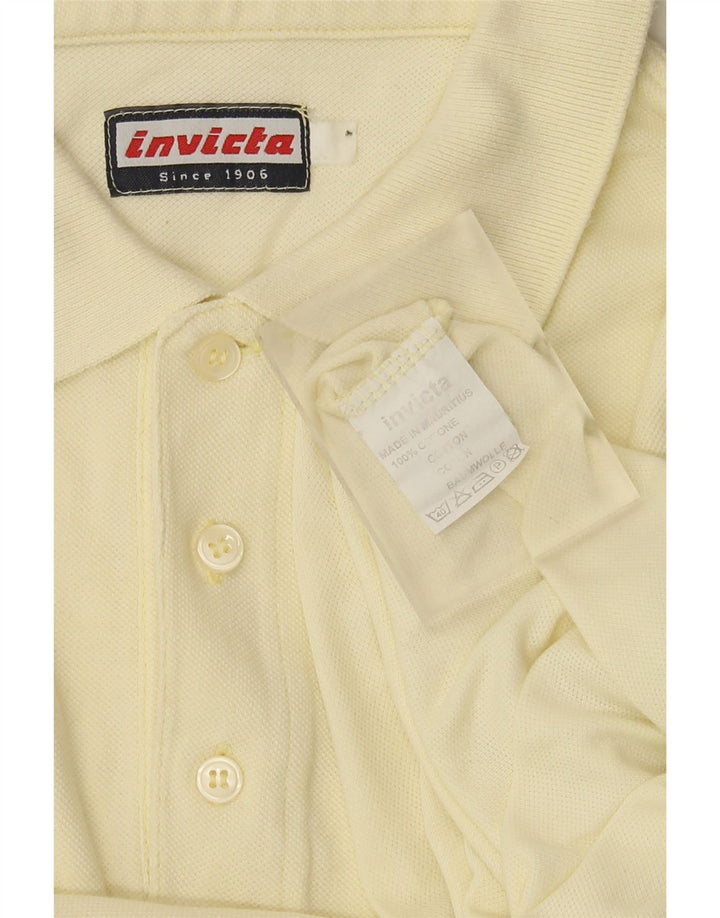 Invicta Polo Homme XL Jaune Coton