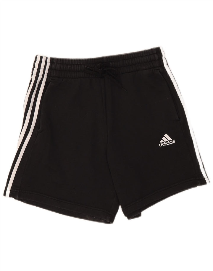 Adidas Short de Sport Garçon 13-14 Ans Coton Noir Moyen