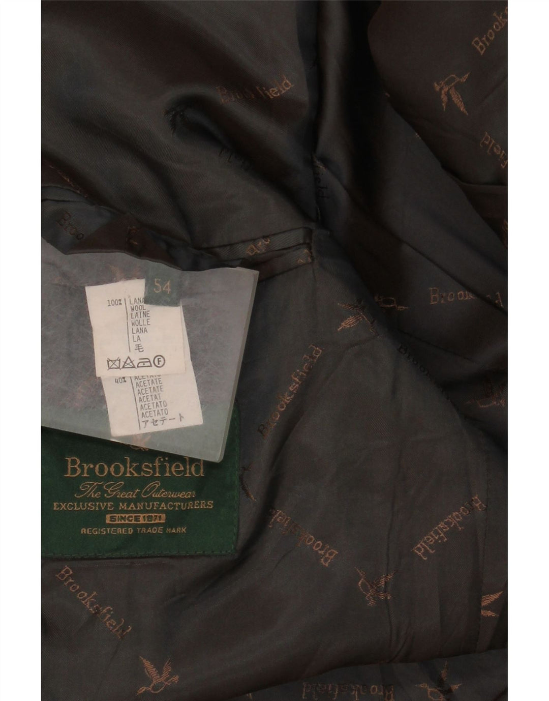 Brooksfield Veste Blazer 3 Boutons Femme IT 54 2XL Bleu Marine Laine