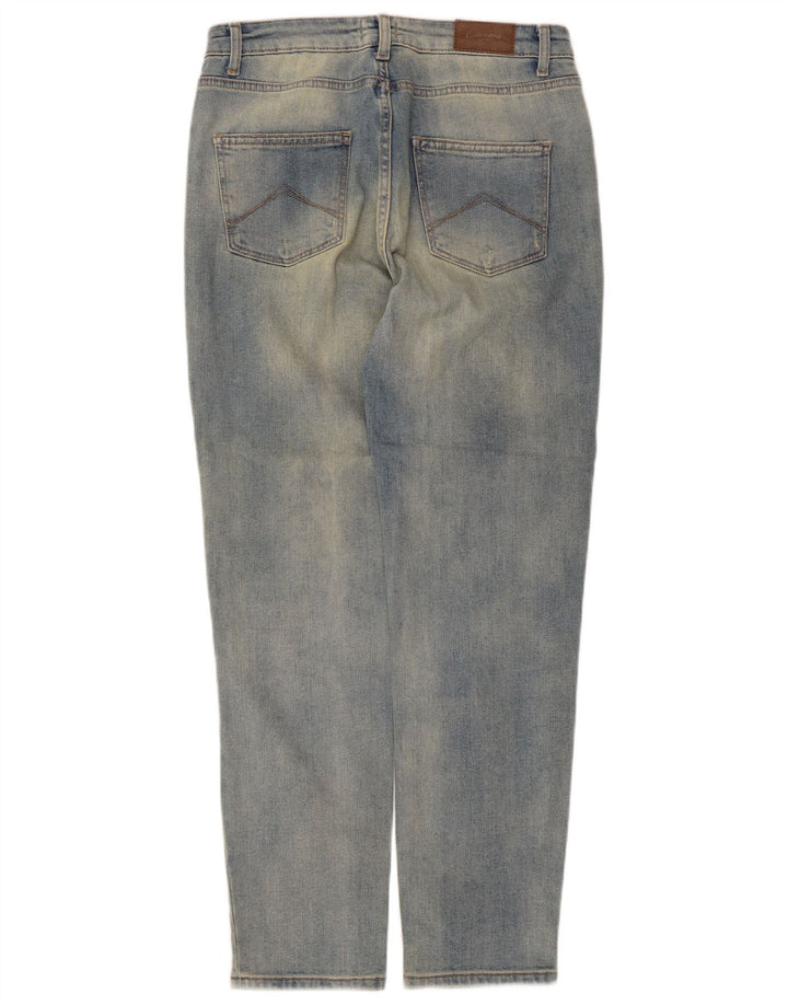 Carrera Jean fuselé effet vieilli pour femme IT 42 Medium W29 L29 Bleu Coton
