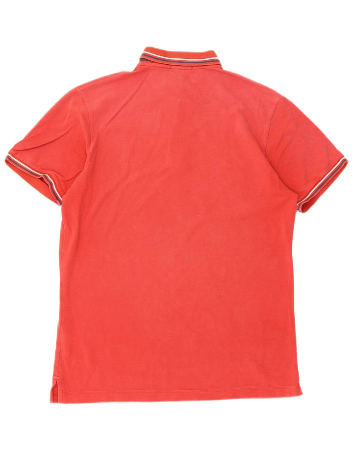 Gant Polo Homme Rouge Moyen Rayé Coton