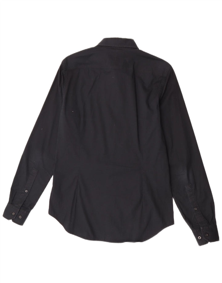 G-Star Chemise Homme Bleu Marine Moyen Coton