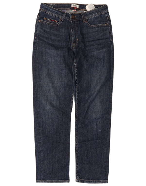 Tommy Hilfiger Jean droit femme W27 L26 bleu marine coton