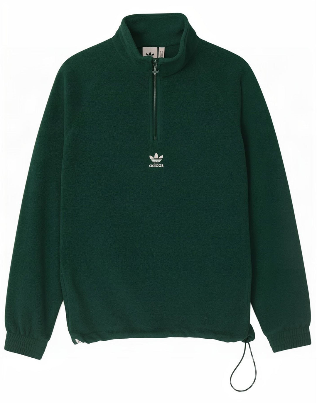 Adidas Pull polaire graphique pour homme Petit Vert Polyester